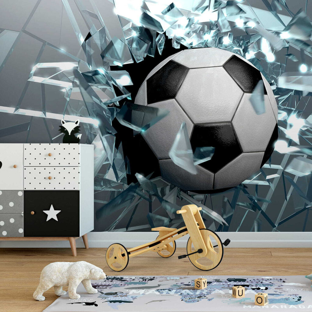 Fußball zwischen Scherben — Interieur 6