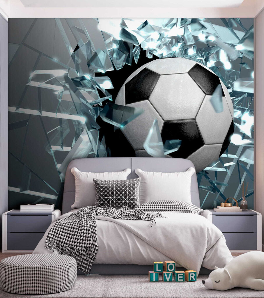 Fußball zwischen Scherben — Interieur 7