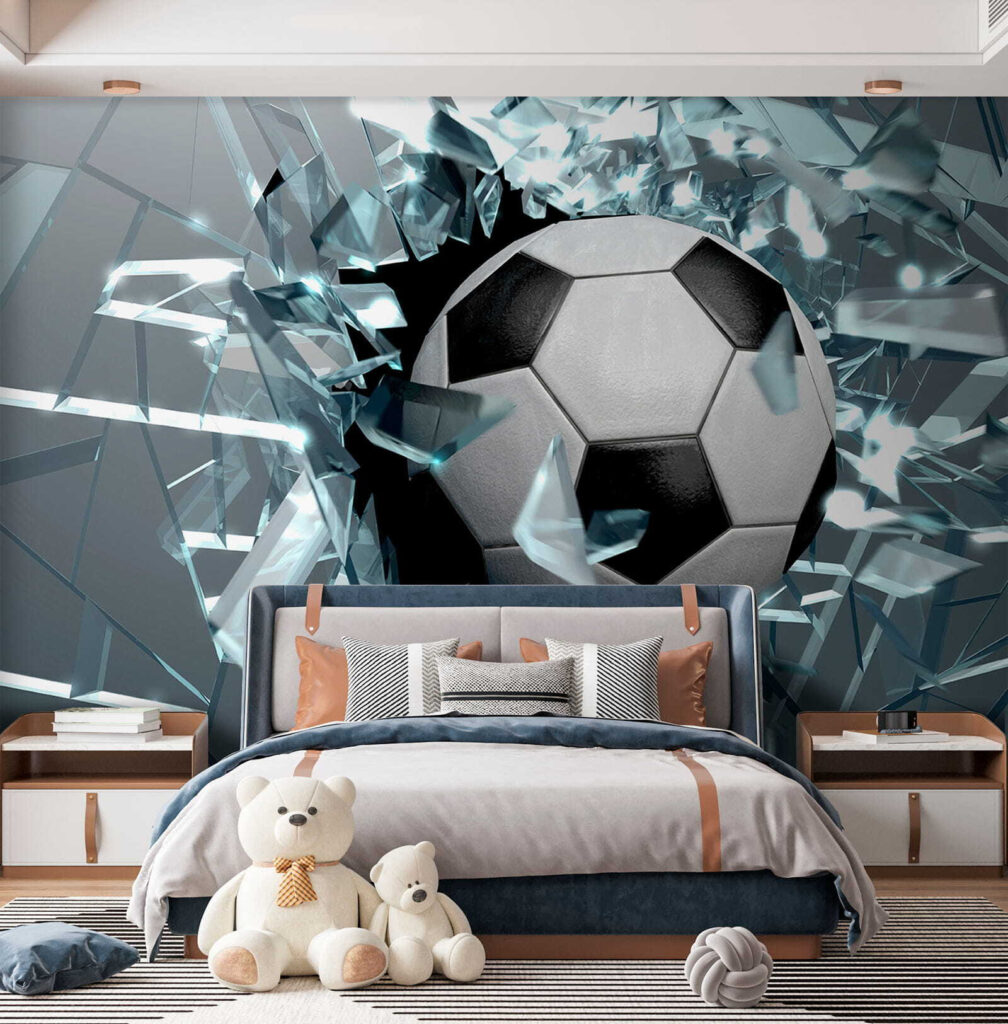 Fußball zwischen Scherben — Interieur 8