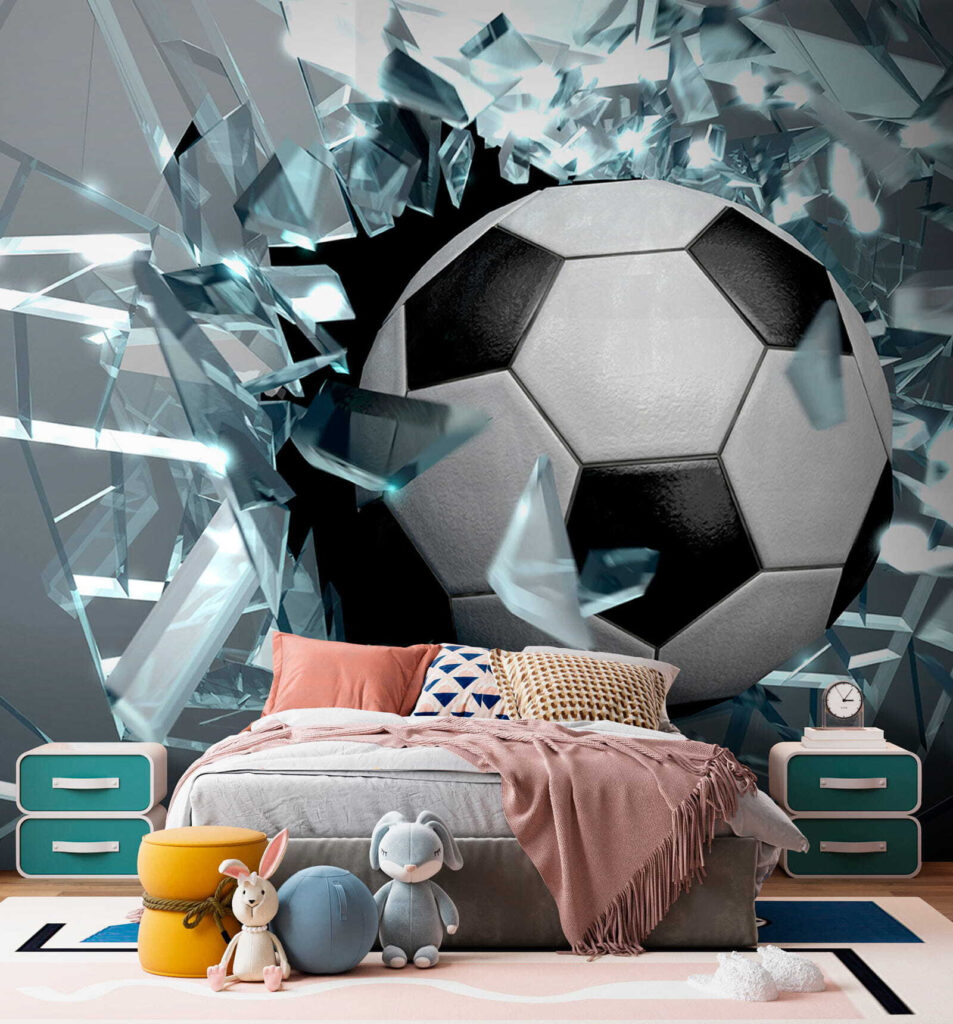 Fußball zwischen Scherben — Interieur 9