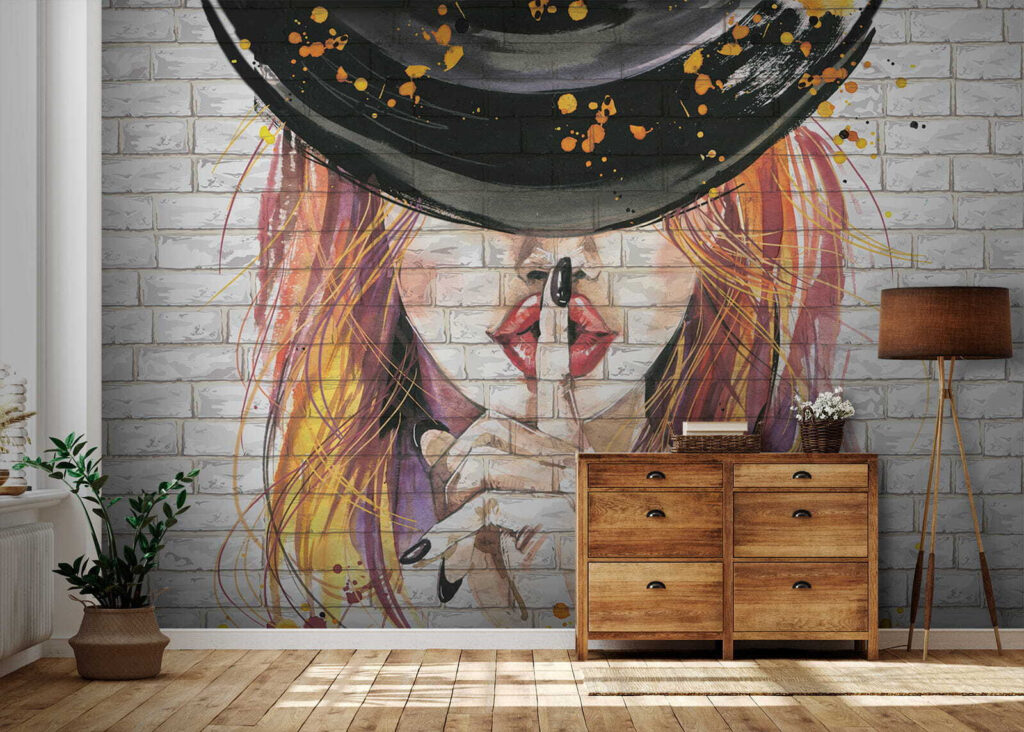 Frau mit Hut — Interieur 4