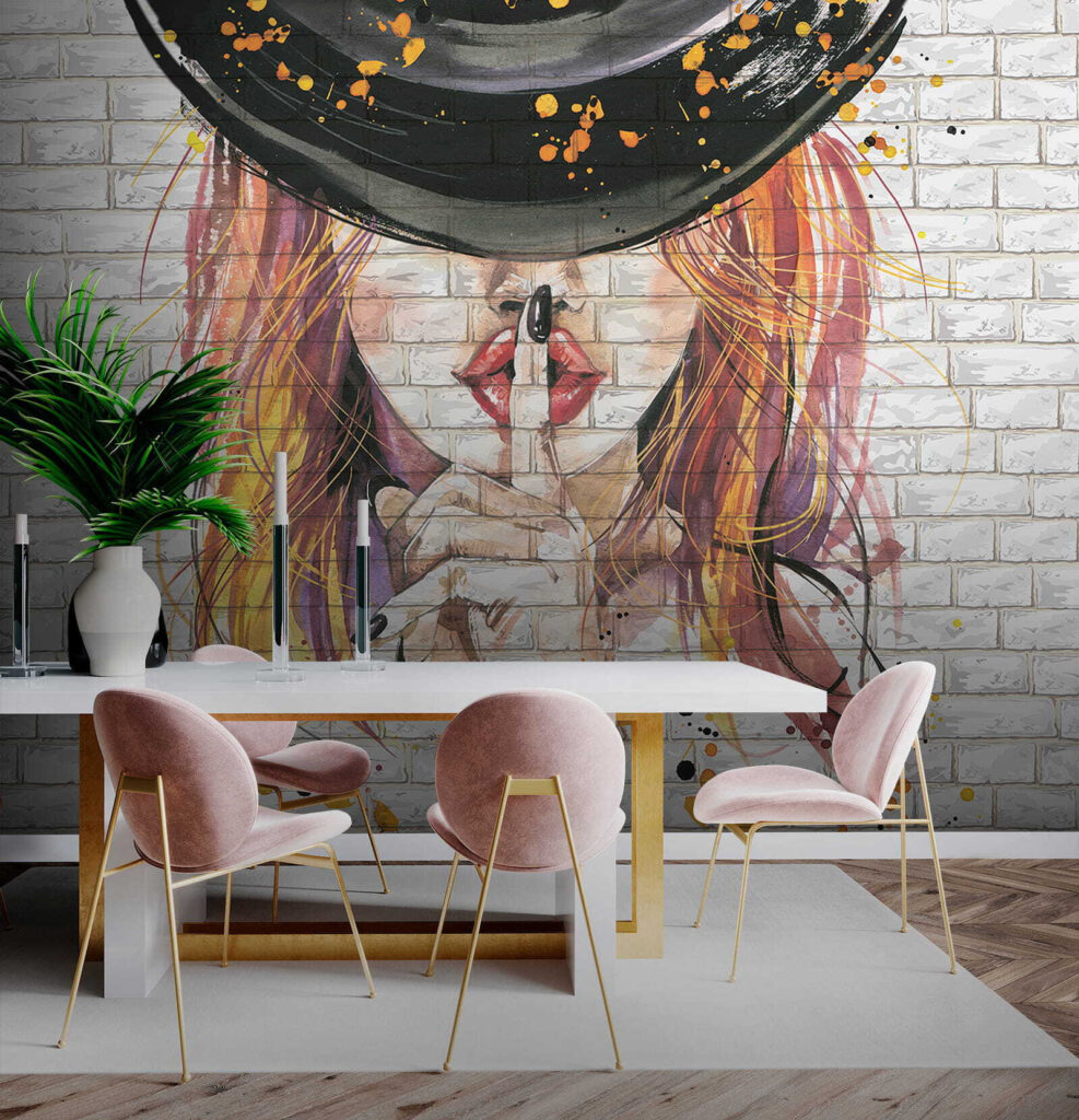 Frau mit Hut — Interieur 5