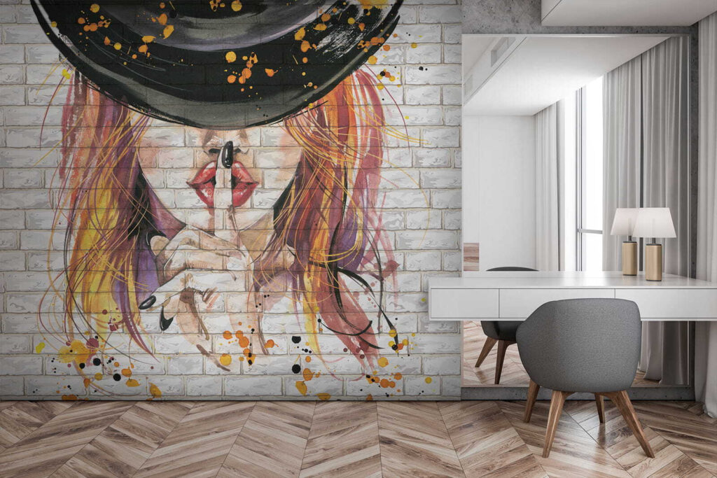 Frau mit Hut — Interieur 6