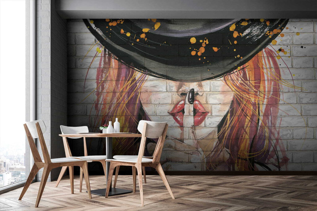 Frau mit Hut — Interieur 7