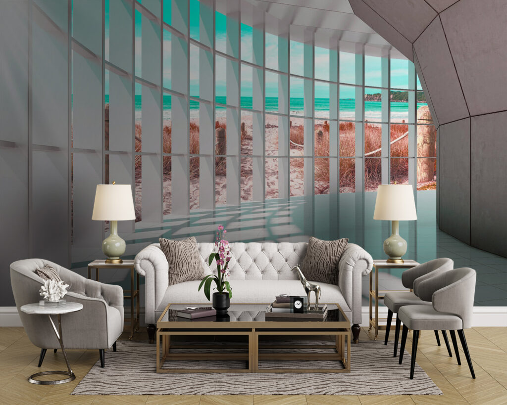 Licht durch hohe Fenster — Interieur 3