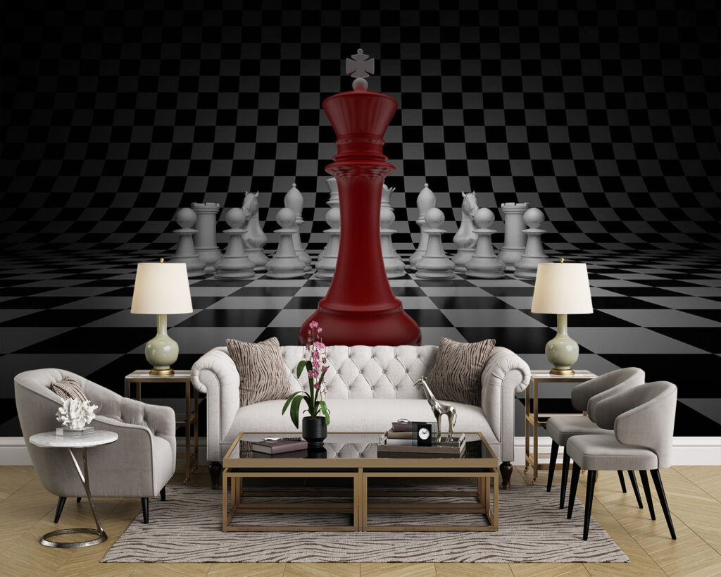 Roter Schachkönig — Interieur 2