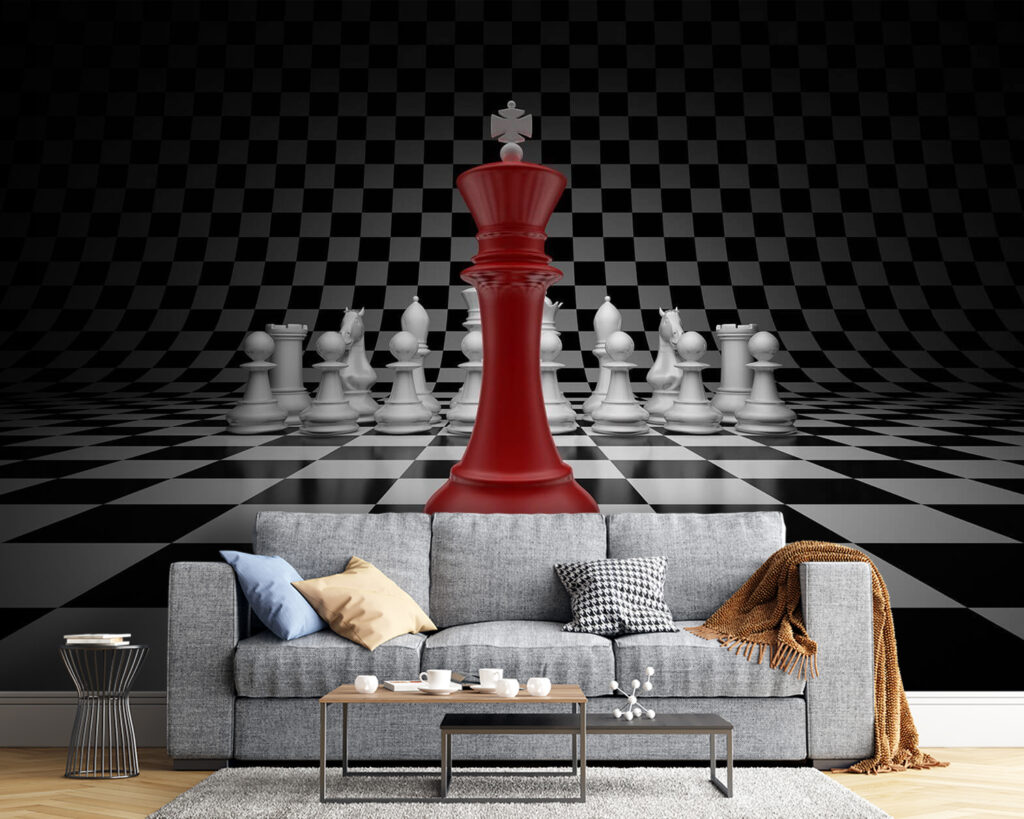 Roter Schachkönig — Interieur 3