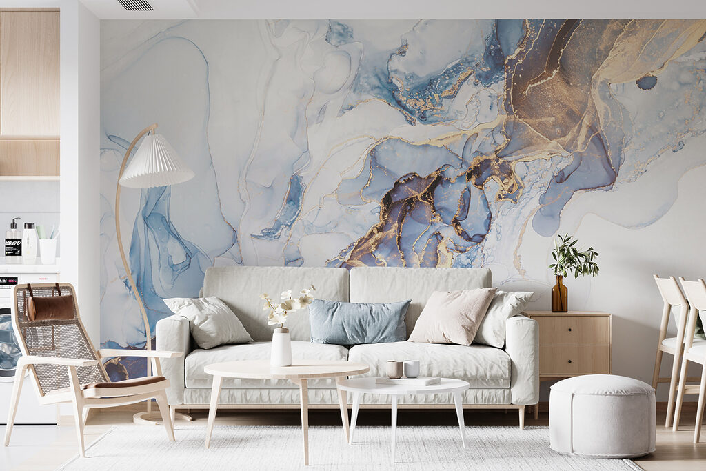 Blauer Fluss aus Adern — Interieur 5