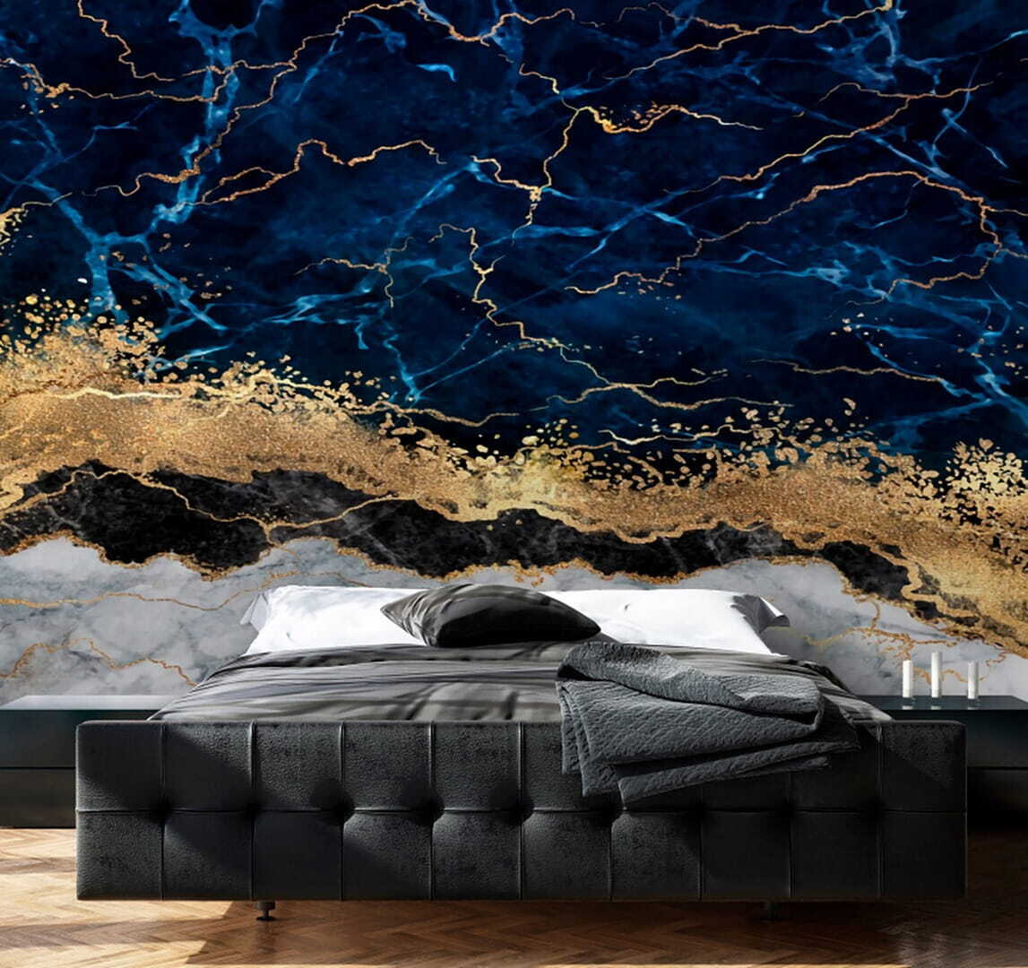 Mineralschichten in Marmoroptik — Interieur 1
