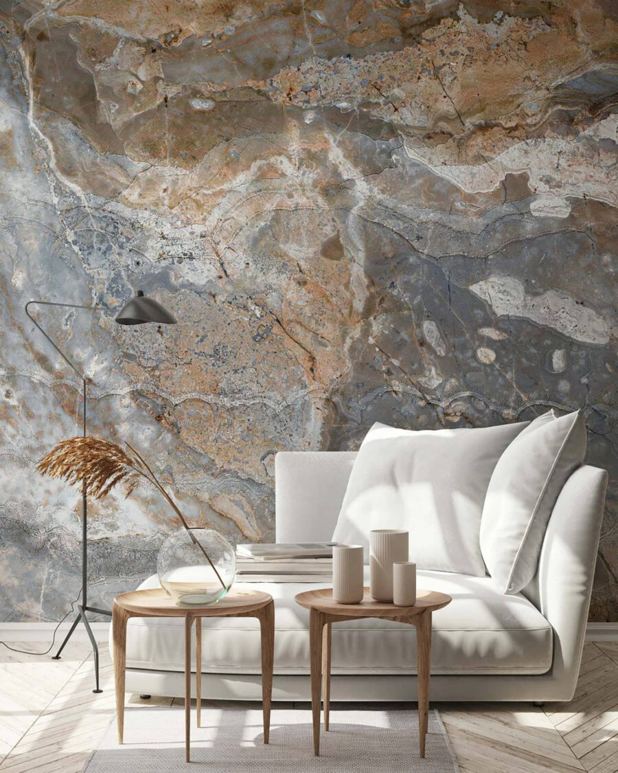 Nuancierte Steinlandschaft — Interieur 1