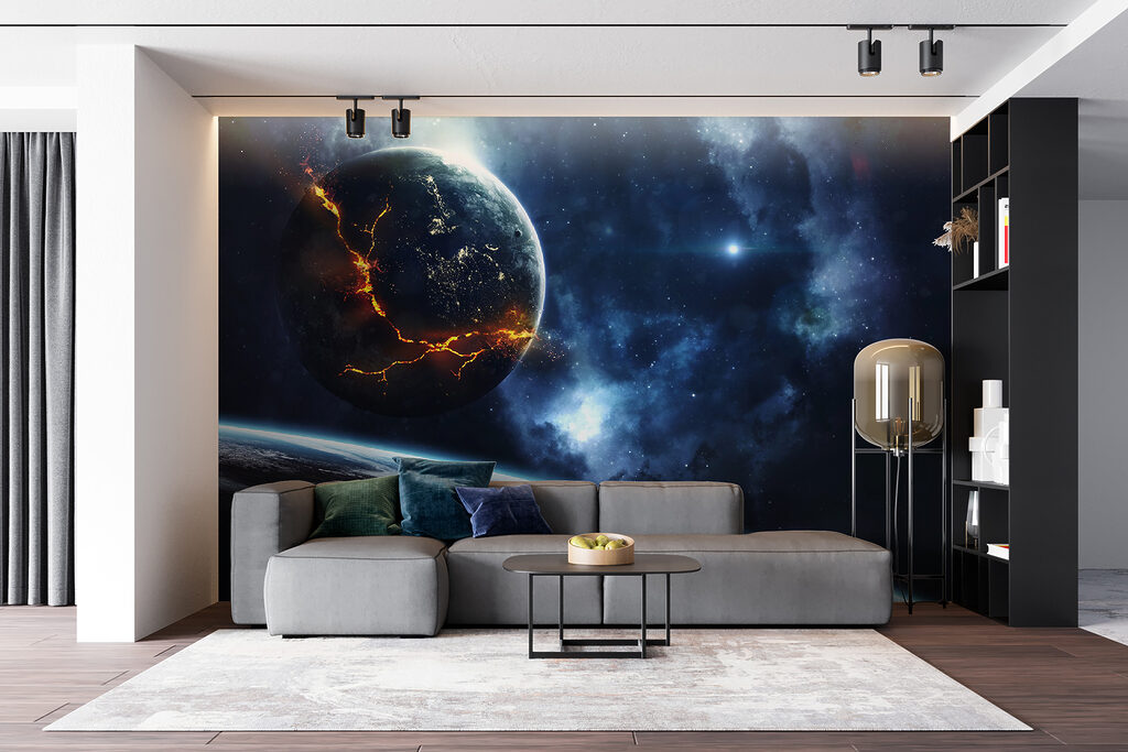 Planet mit Rissen — Interieur 3