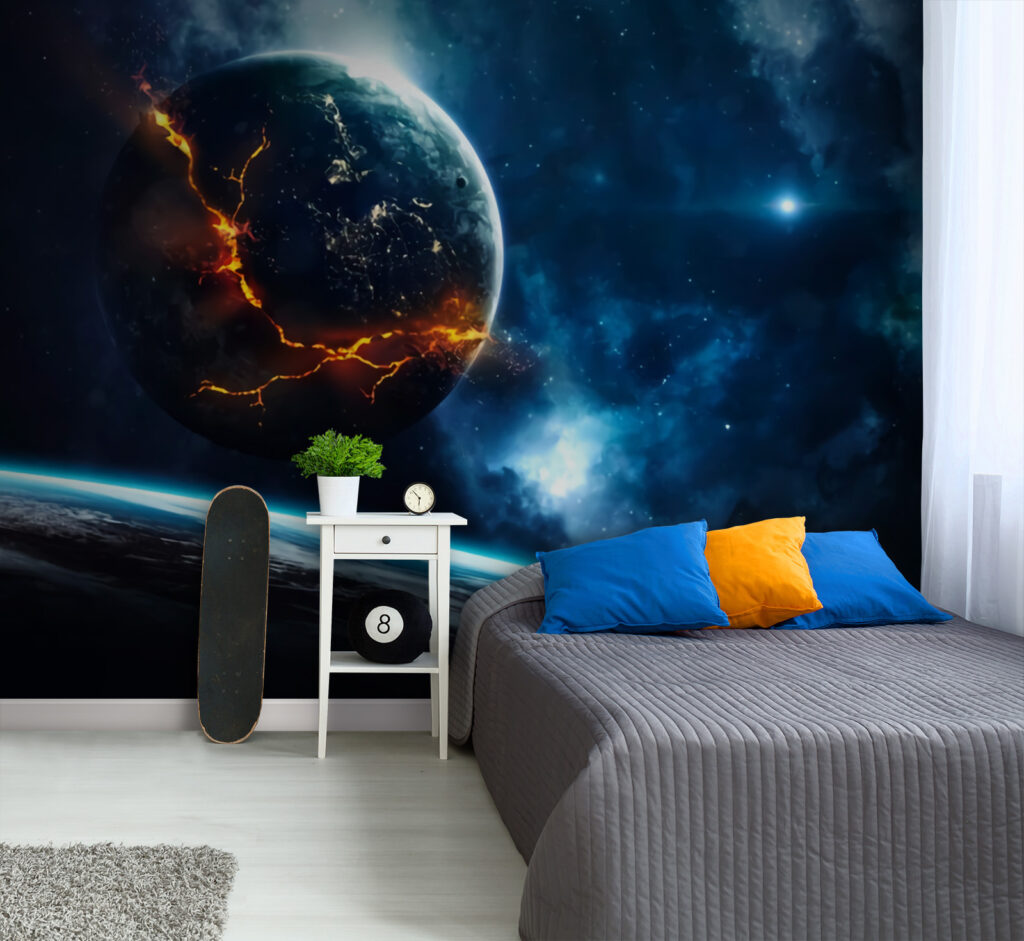 Planet mit Rissen — Interieur 1