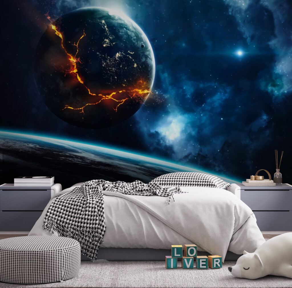Planet mit Rissen — Interieur 2