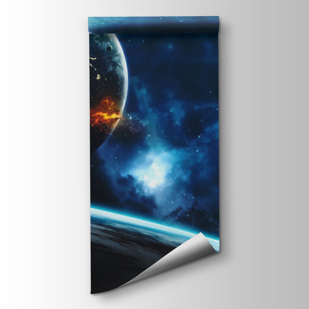 Planet mit Rissen — Produktansicht