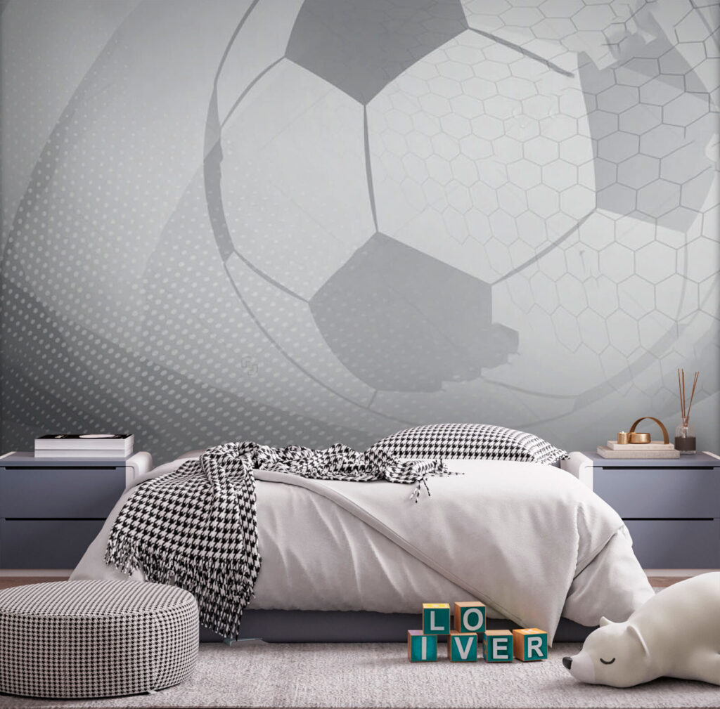 Ball in weißen Linien — Interieur 2
