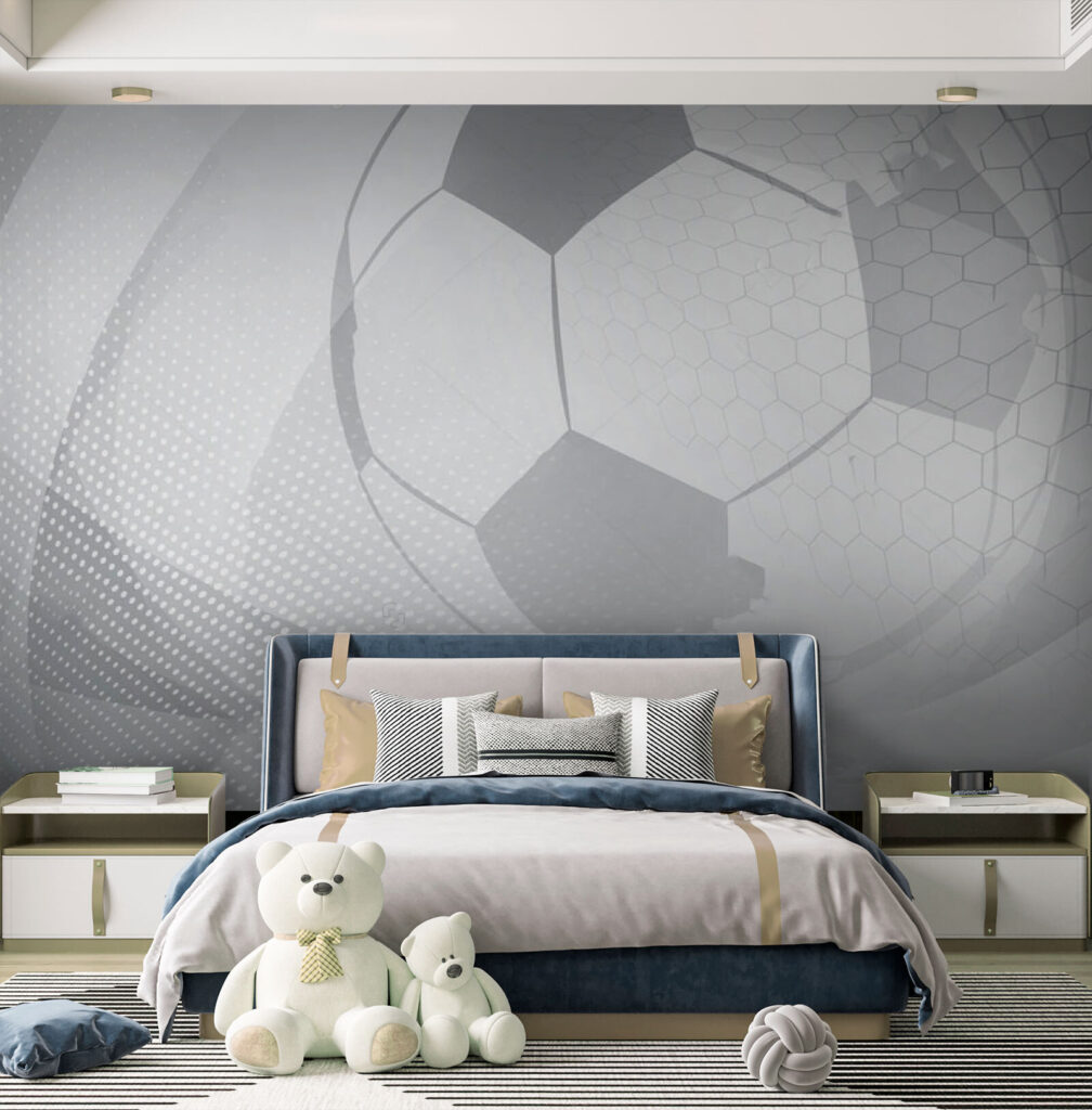Ball in weißen Linien — Interieur 3