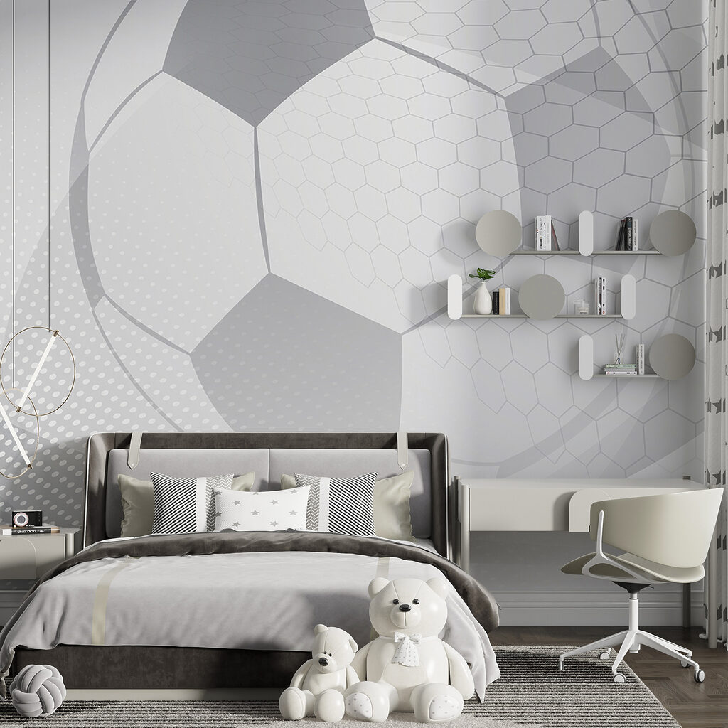 Ball in weißen Linien — Interieur 4