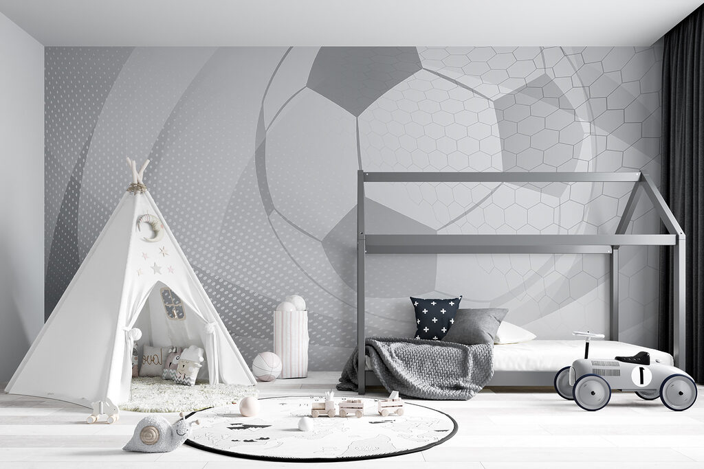 Ball in weißen Linien — Interieur 5
