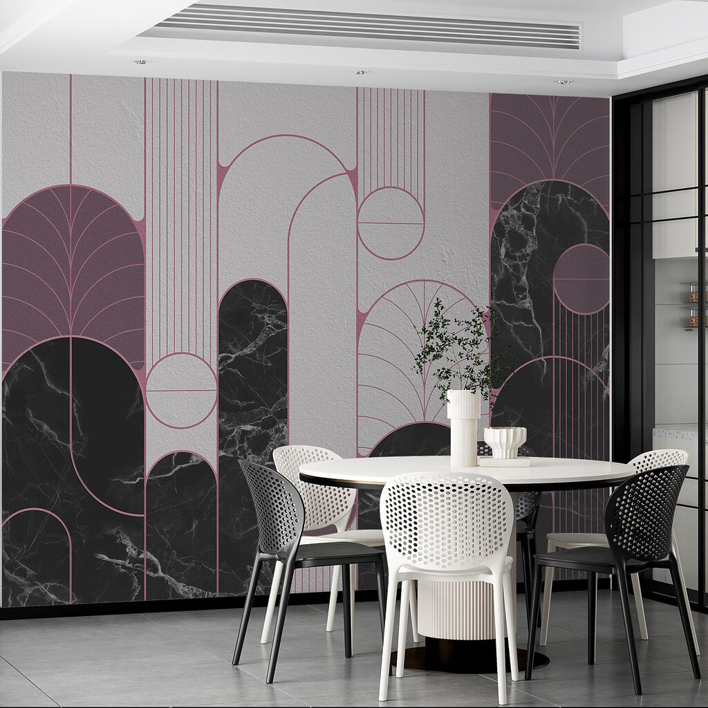 Bögen, Kreise und Blattlinien — Interieur 2