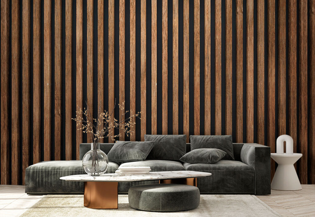 Latten in Holzoptik — Interieur 2