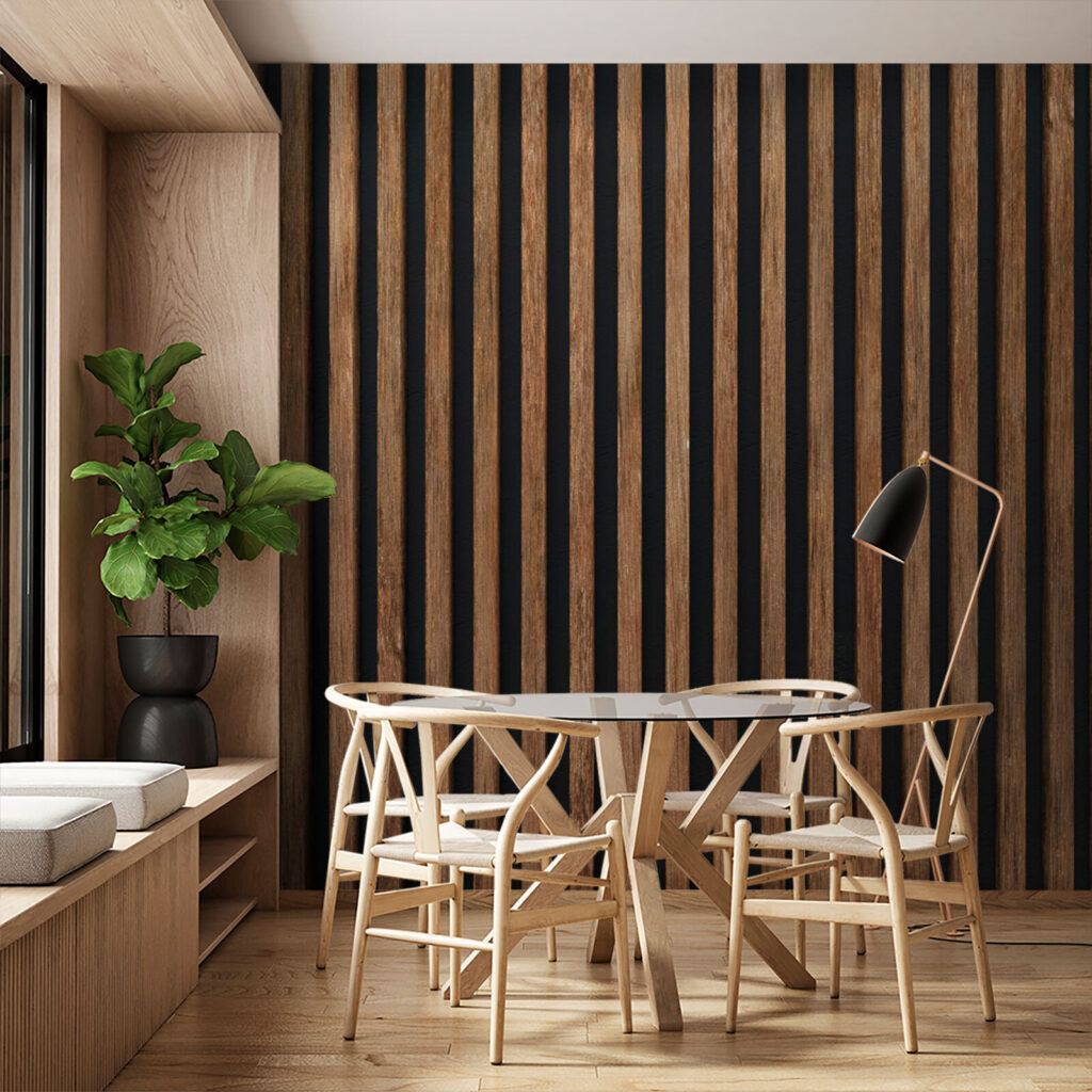 Latten in Holzoptik — Interieur 3