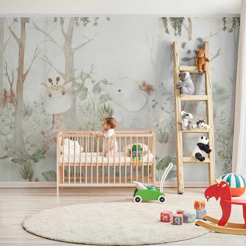 Tierchen zwischen blassen Bäumen — Interieur 7
