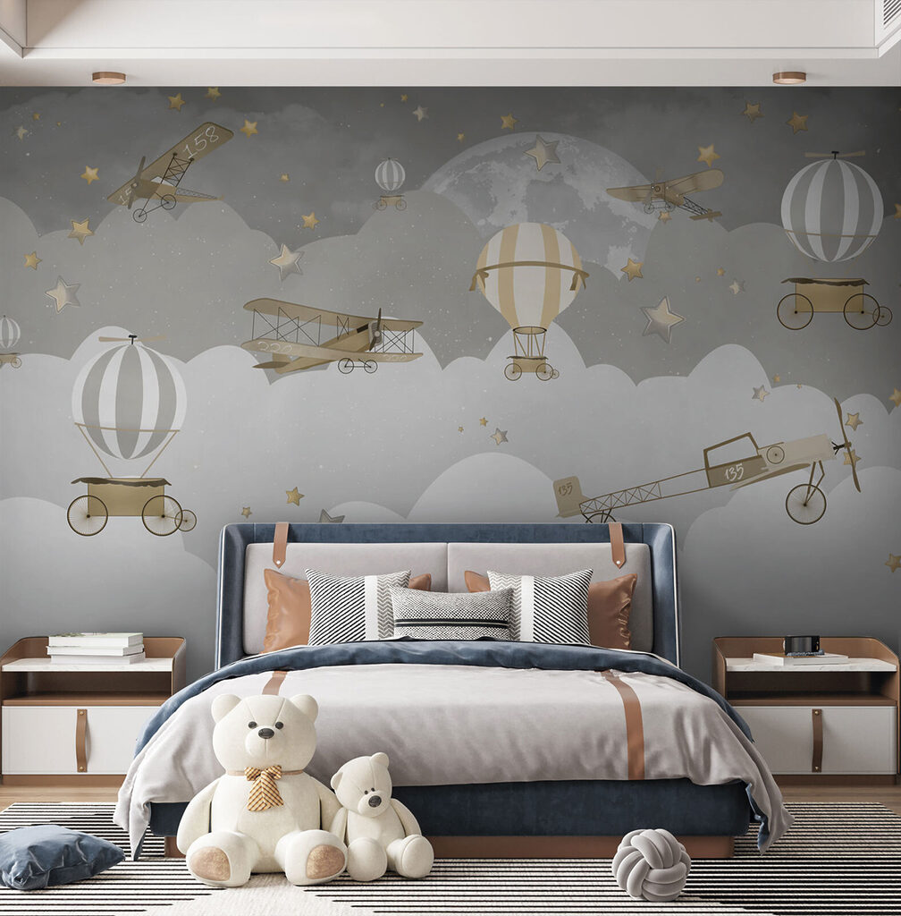 Ballons und kleine Flugzeuge — Interieur 7