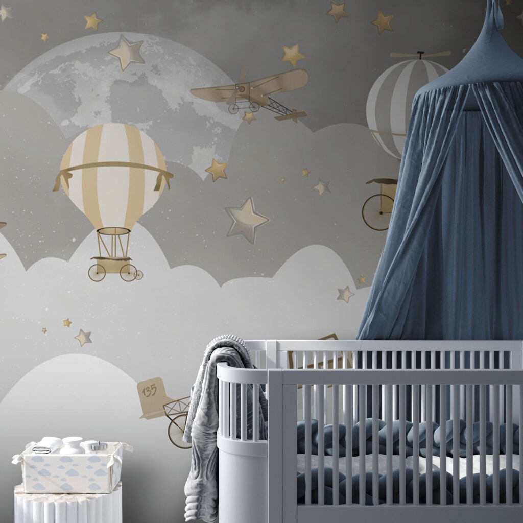 Ballons und kleine Flugzeuge — Interieur 3