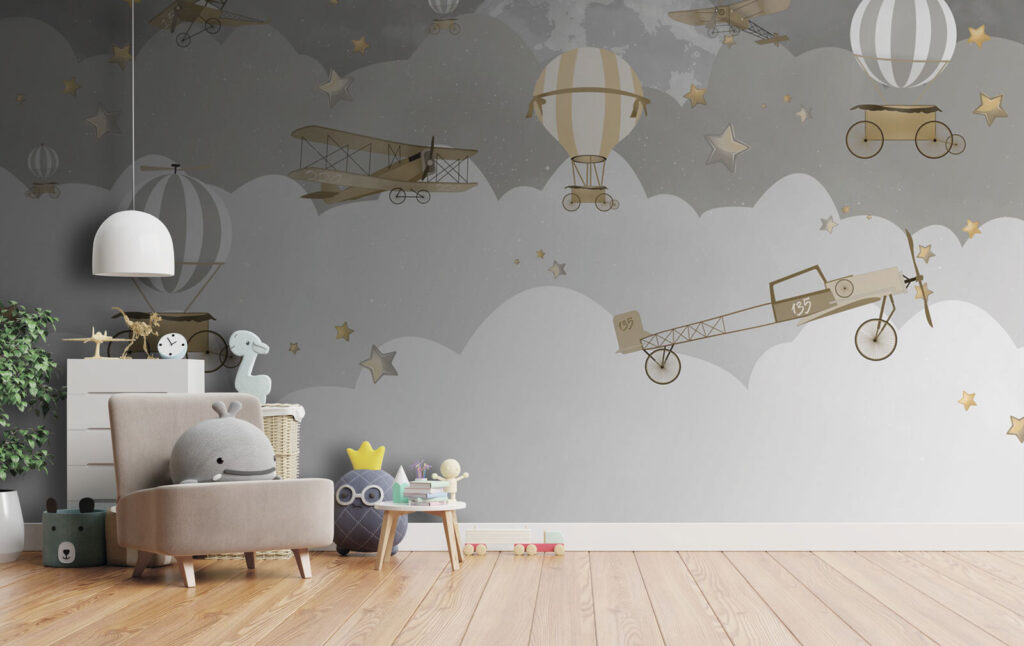 Ballons und kleine Flugzeuge — Interieur 4