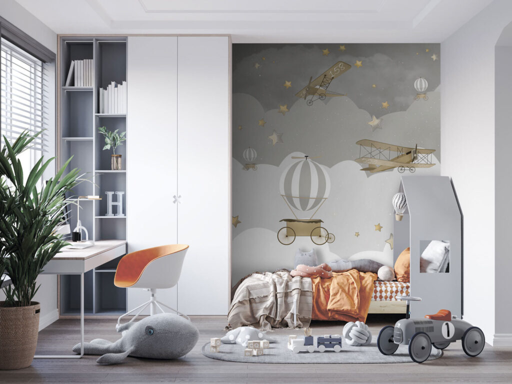 Ballons und kleine Flugzeuge — Interieur 5