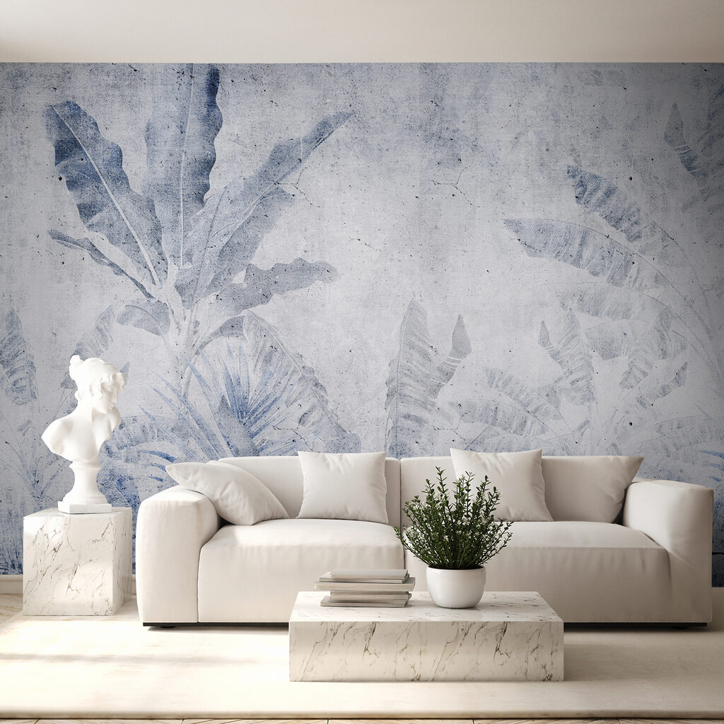 Palmblatt in alten Abdrücken — Interieur 3