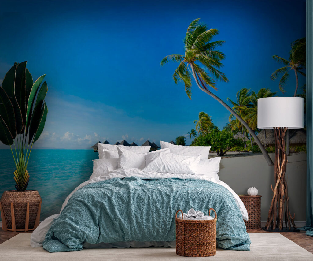 Strand mit Palmen — Interieur 2