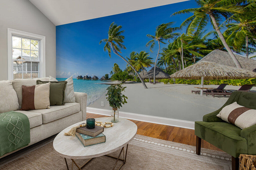 Strand mit Palmen — Interieur 5