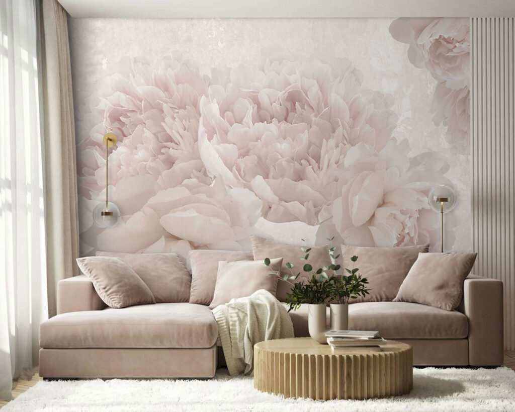 Rosen im diffusen Licht in einem Interieur