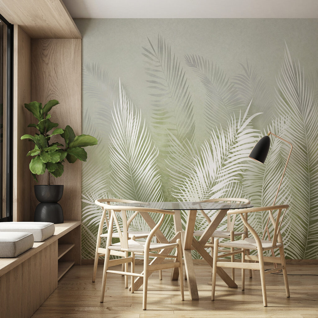 Weiße Palmwedel — Interieur 1