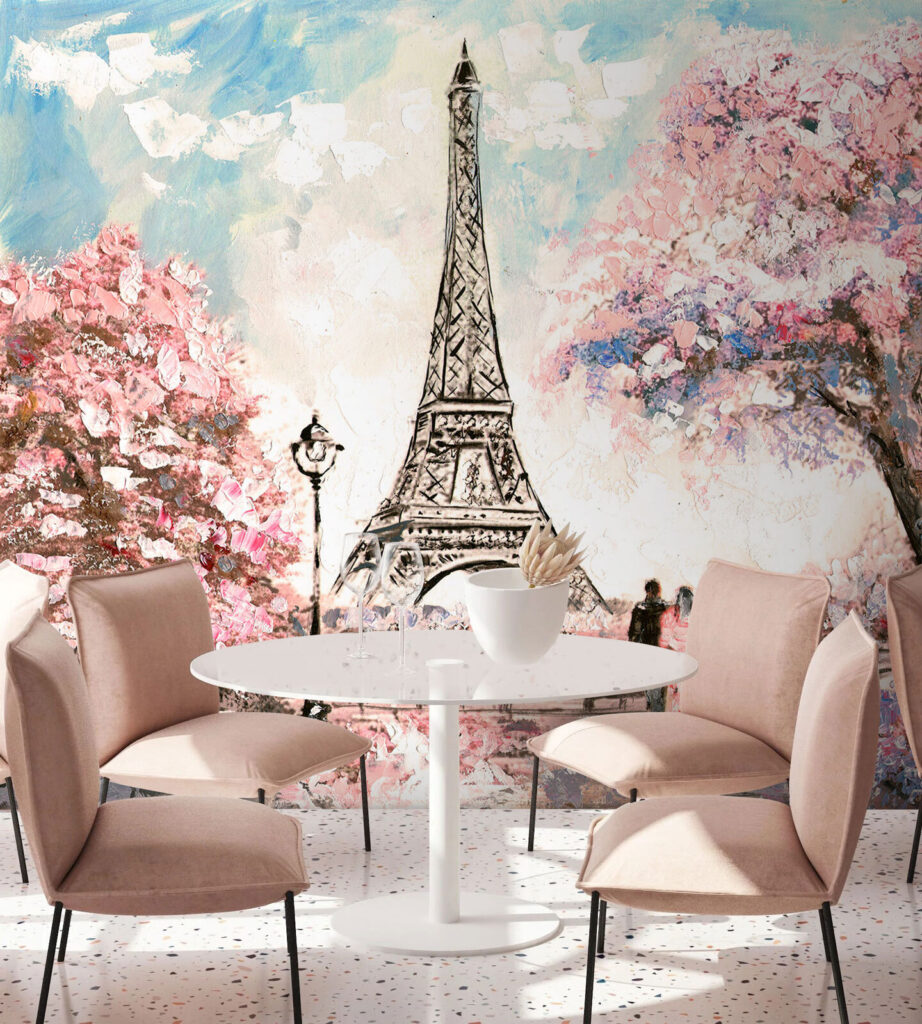 Eiffelturm in Blüte — Interieur 3