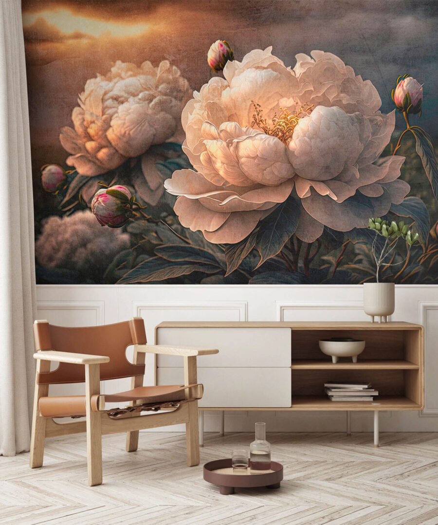 Blüten im sanften Licht — Interieur 3