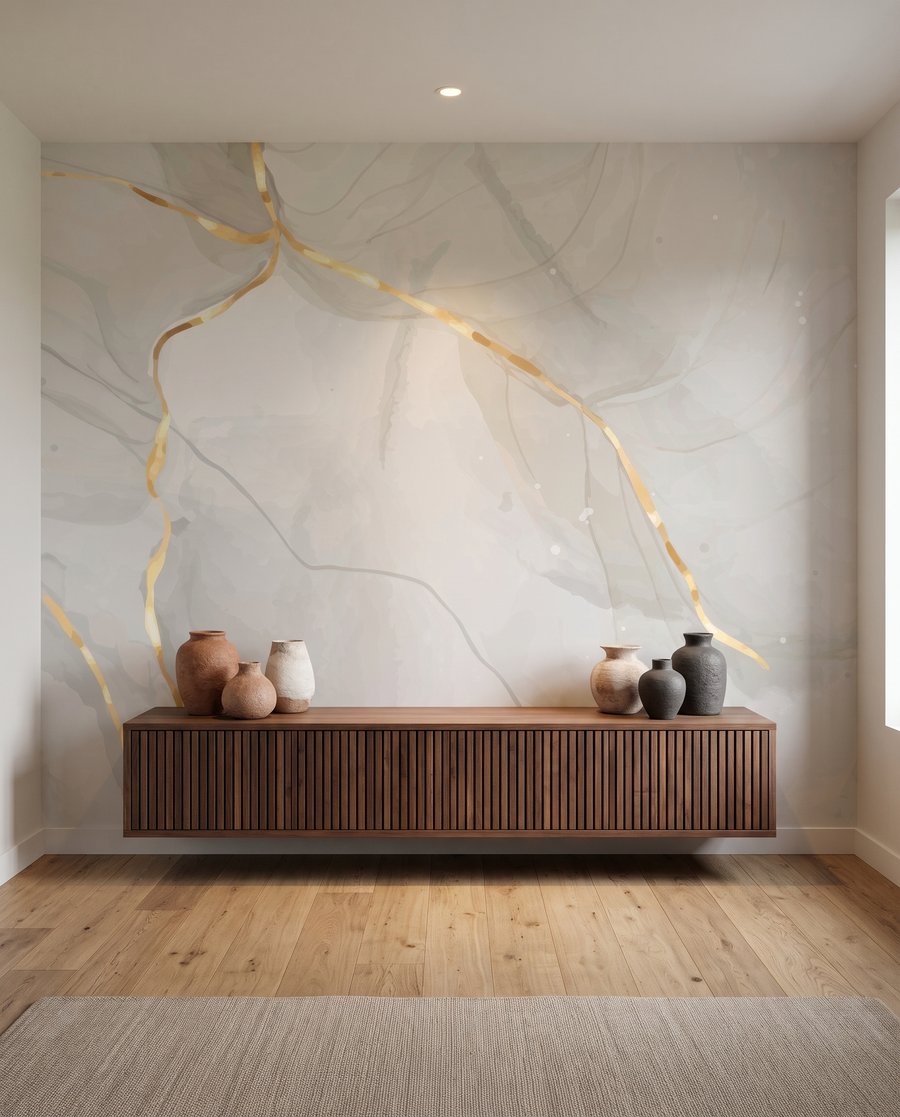 Blasse Adern mit Lichtspuren — Interieur 4