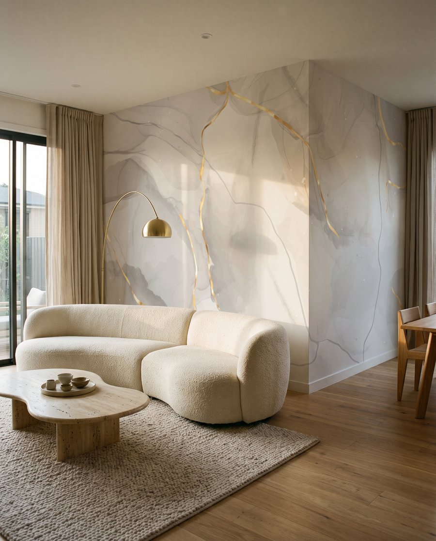 Blasse Adern mit Lichtspuren — Interieur 6
