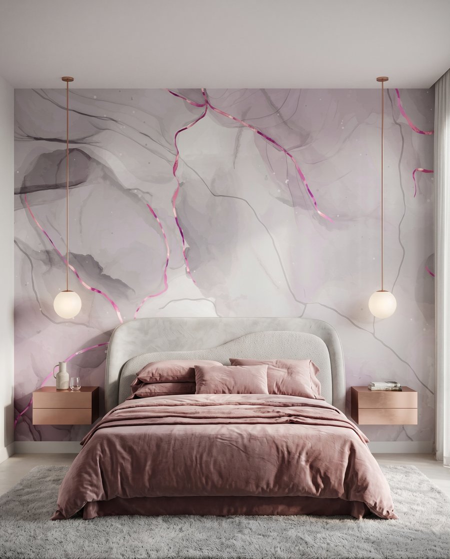 Blasse Adern mit Lichtspuren — Interieur 2