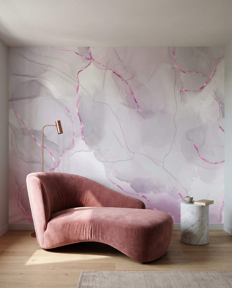 Blasse Adern mit Lichtspuren — Interieur 4