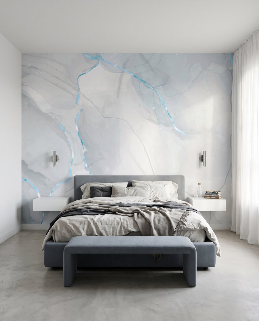 Blasse Adern mit Lichtspuren — Interieur 2