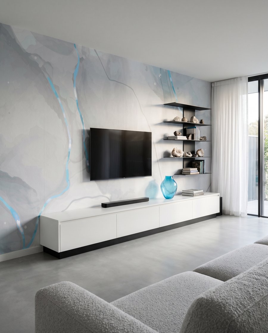 Blasse Adern mit Lichtspuren — Interieur 5
