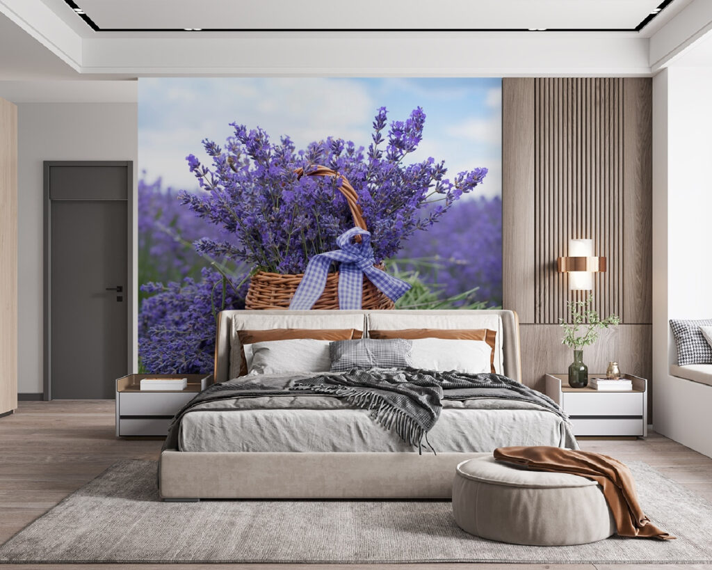 Korb voller Lavendel — Interieur 2