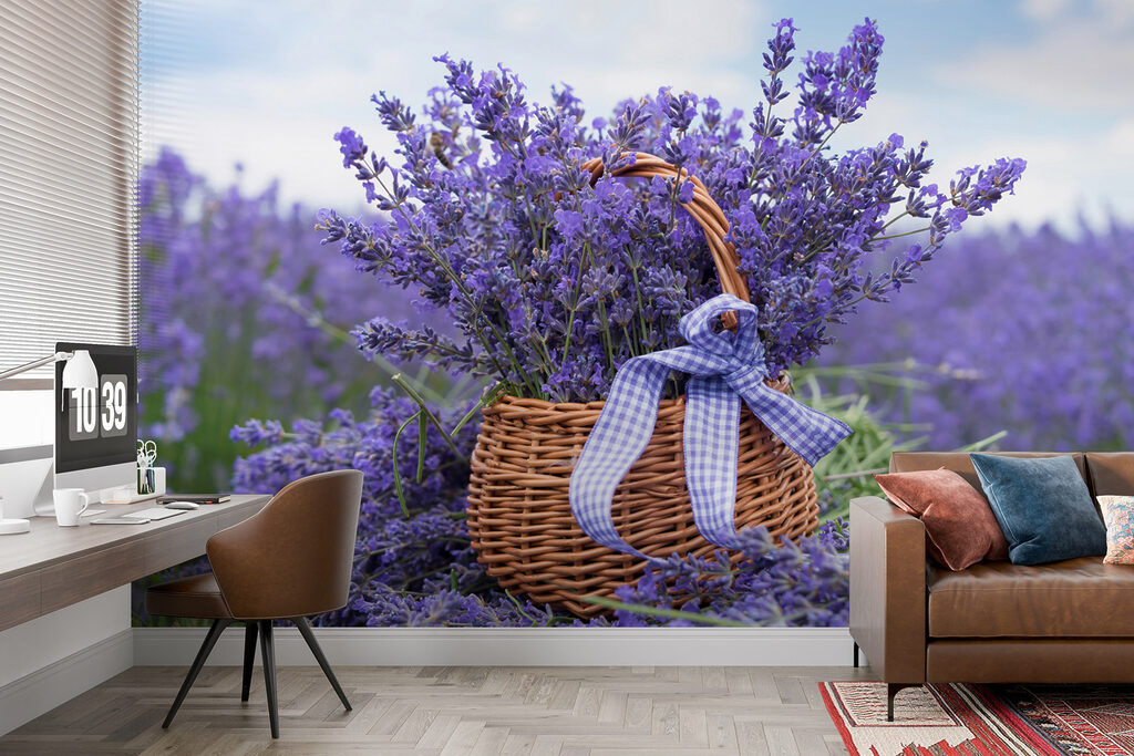 Korb voller Lavendel — Interieur 5