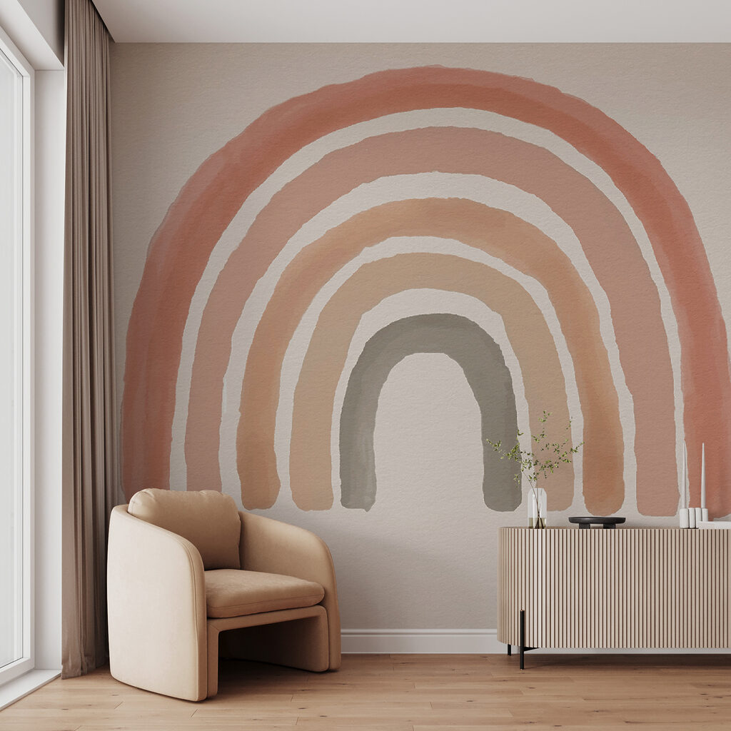 Rosa-grauer Regenbogen — Interieur 2