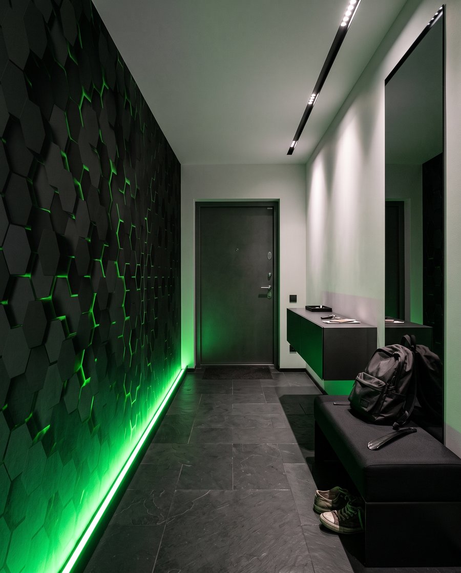 Licht in Sechsecken — Interieur 7