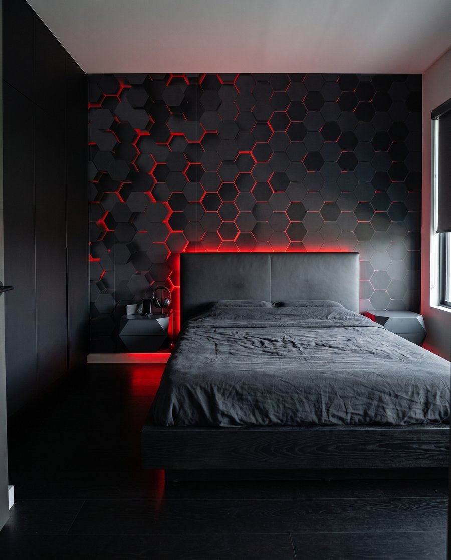 Licht in Sechsecken — Interieur 2