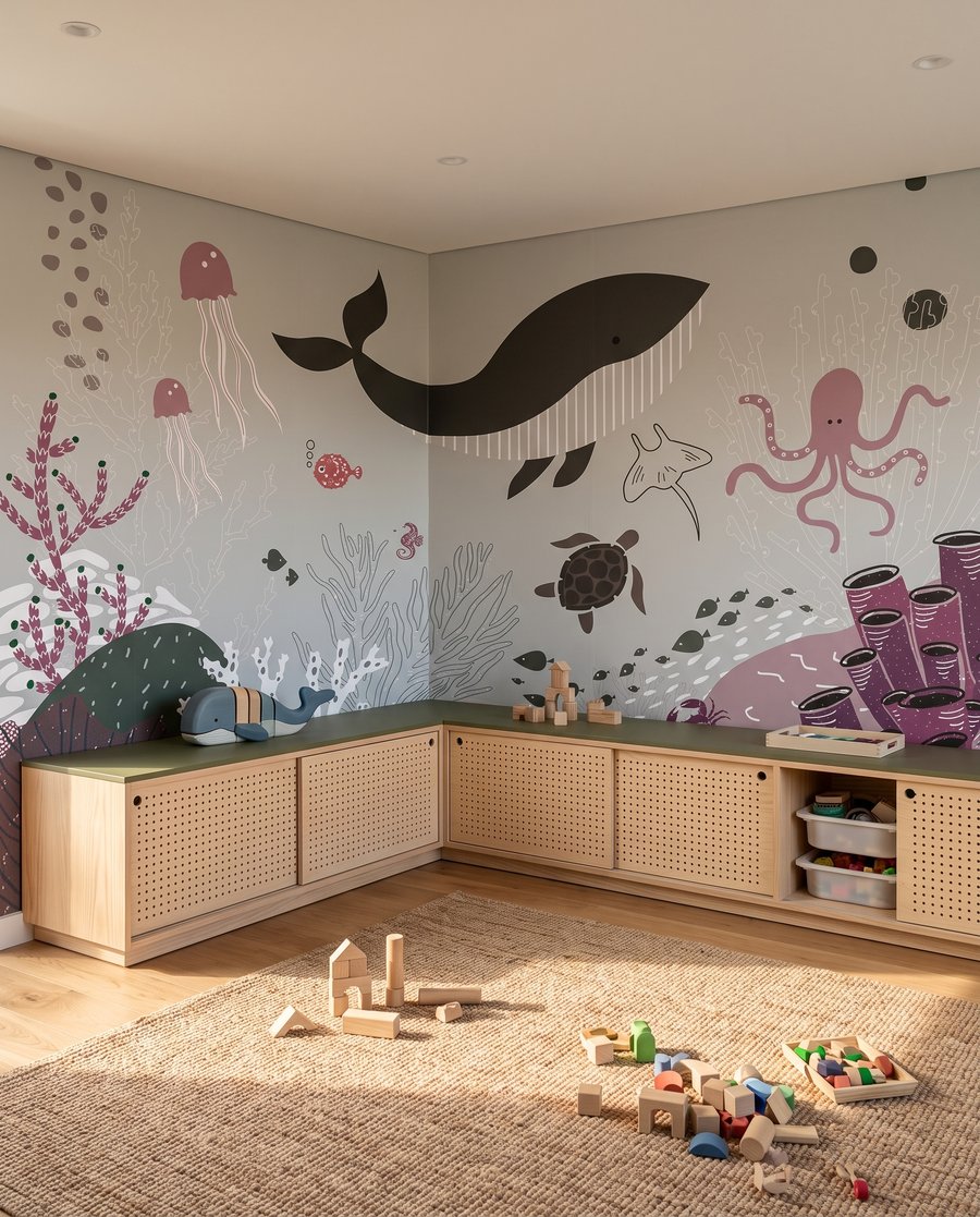 Sanfter Unterwassergarten — Interieur 1