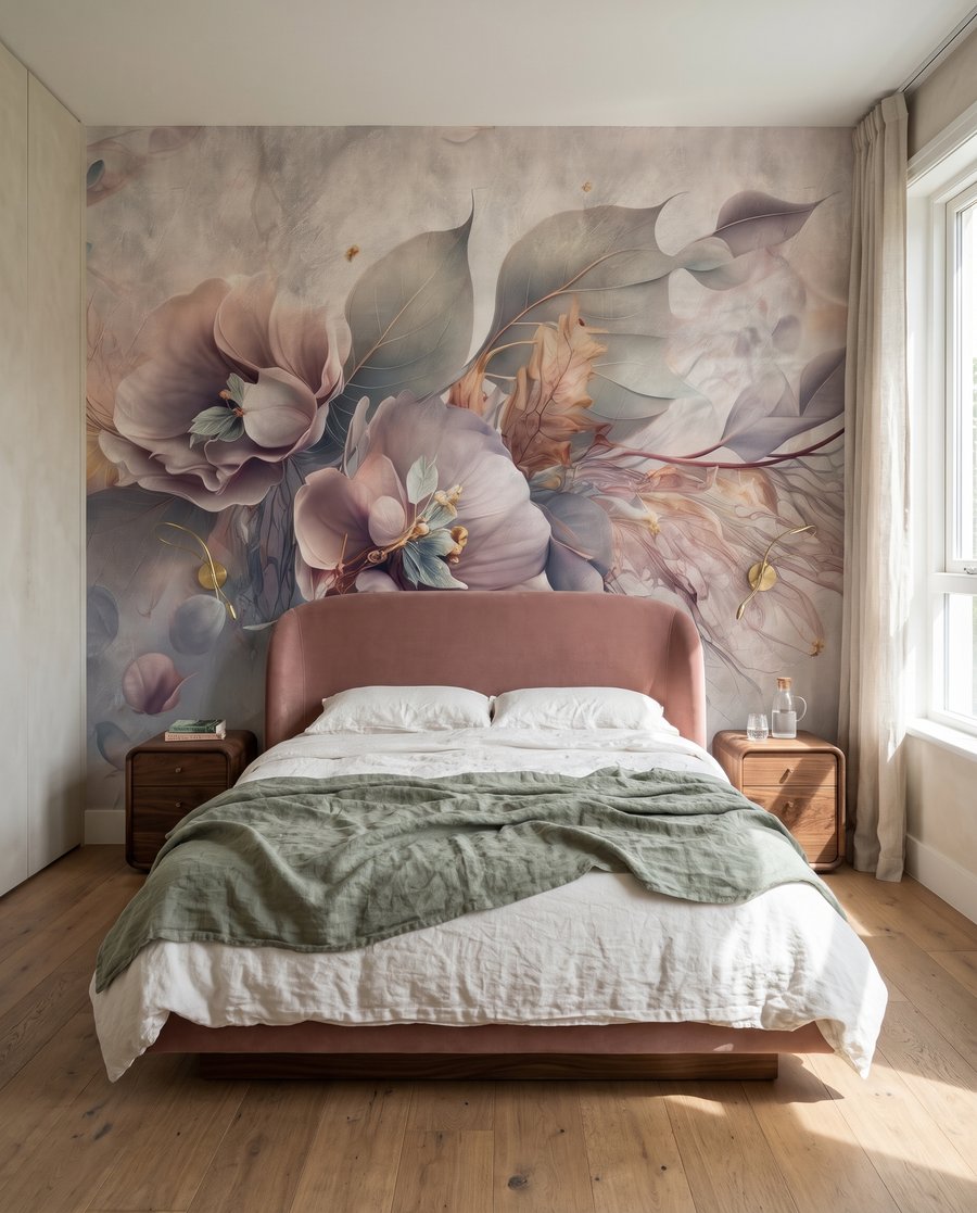 Blüten mit feinen Rispenzweigen — Interieur 2
